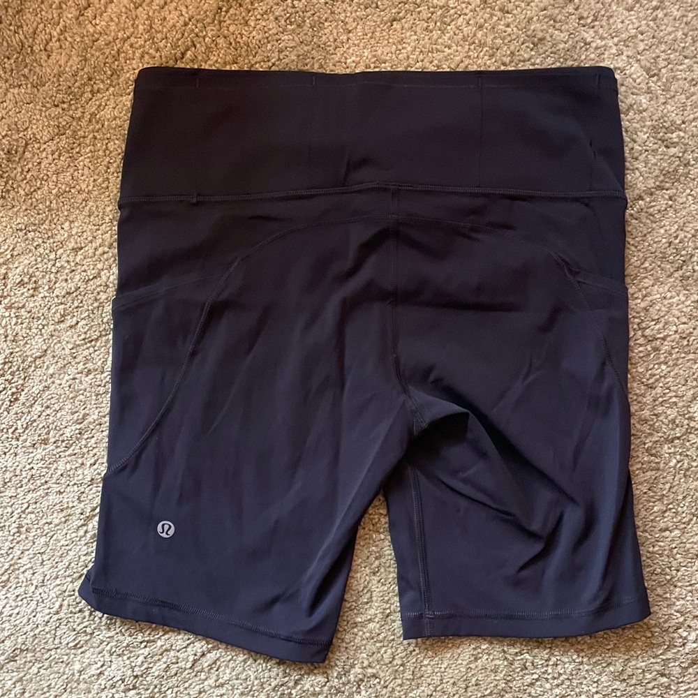 Lululemon 8” Biker Shorts with Pockets
